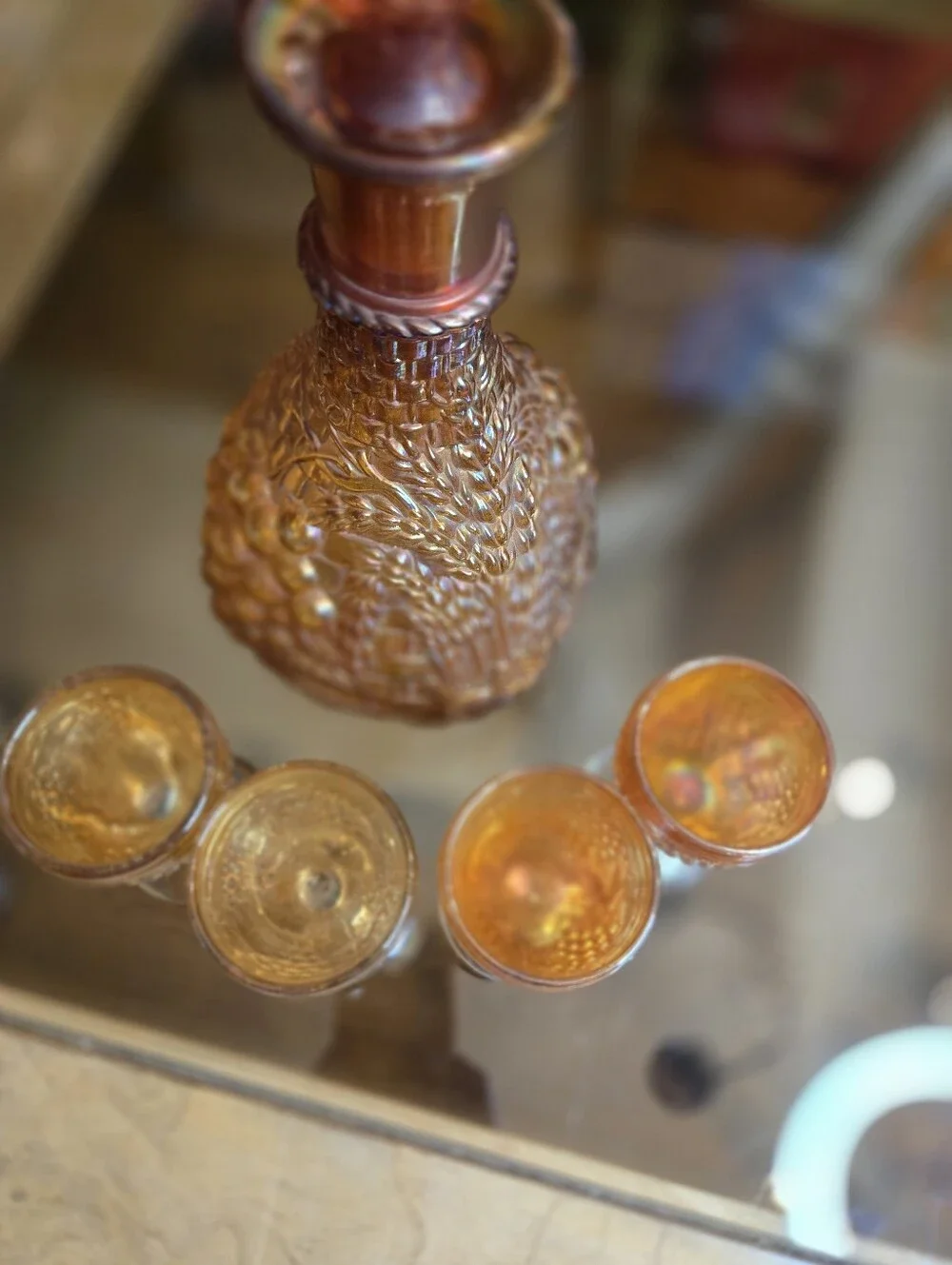 Imperial Glass elegant iridescent